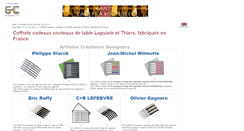 Desktop Screenshot of 6couteaux.com